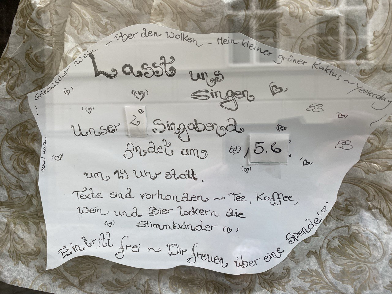 Singen macht Spaß