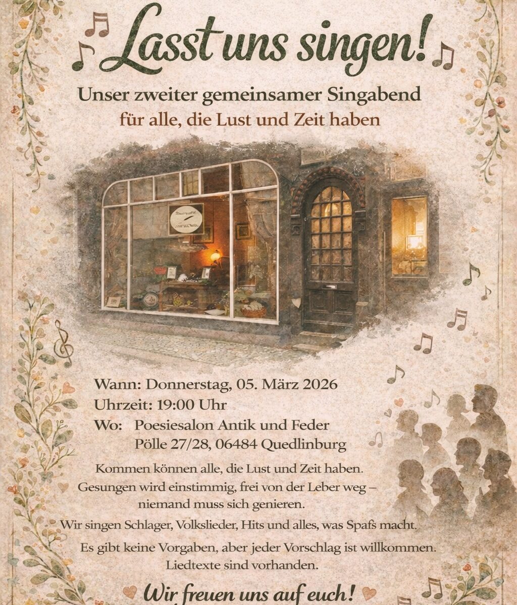 Singabend März 2026